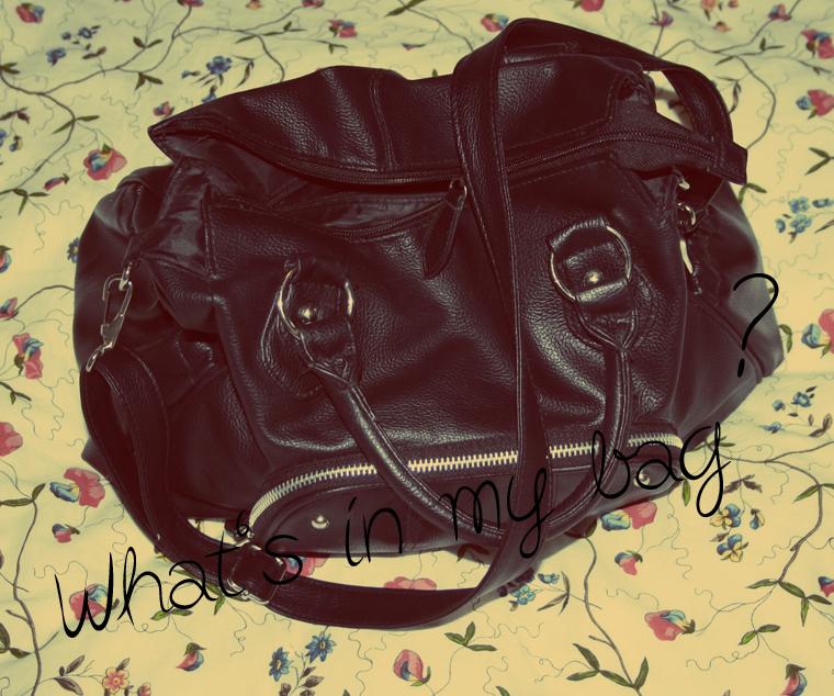 WHAT’S IN MY BAG? „TAG“